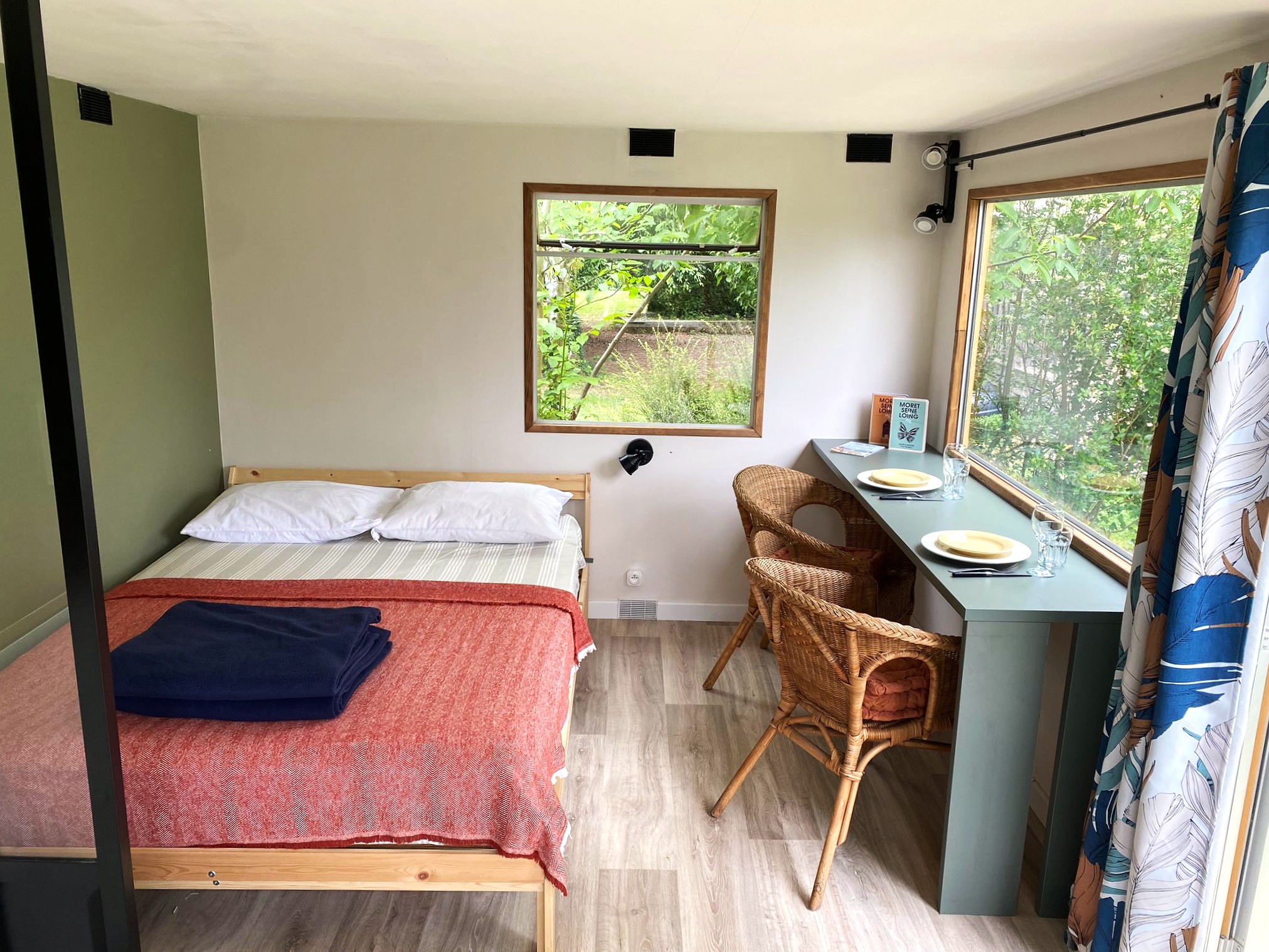 cabane camping le Lido éco-rénovée
